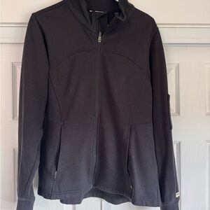 Wrangler Black Full-Zip Lightweight Jacket